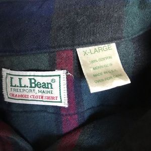 L.L. Bean Flannel